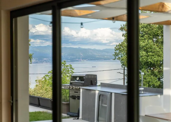 Mare&monti In Opatija, Heated Pool With Sea View Villa *