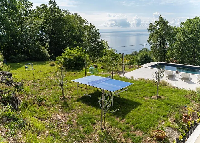 Mare&monti In Opatija, Heated Pool With Sea View Villa Opatija