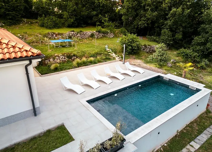 Mare&monti In Opatija, Heated Pool With Sea View Villa *