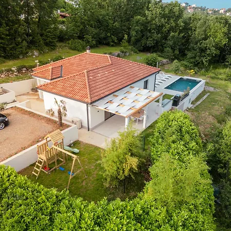 빌라 Mare&monti In Opatija, Heated Pool With Sea View