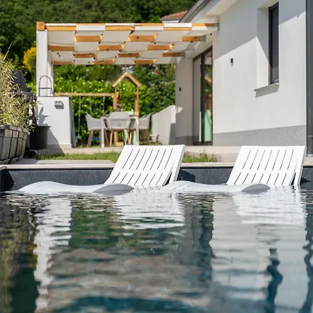 Villa Mare&monti In Opatija, Heated Pool With Sea View