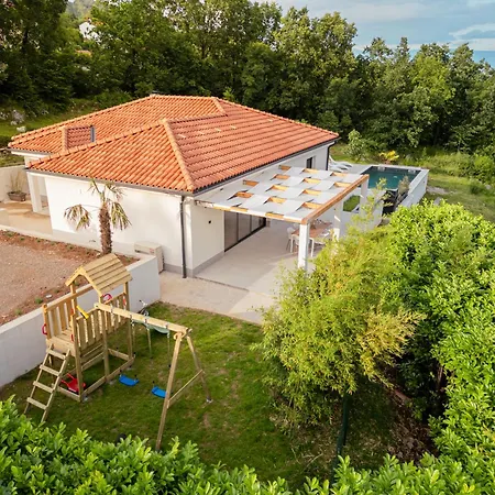 Mare&monti In Opatija, Heated Pool With Sea View Villa