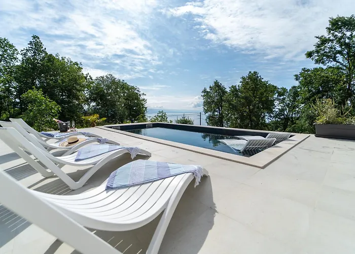 Villa Mare&monti In Opatija, Heated Pool With Sea View *
