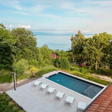Mare&monti In Opatija, Heated Pool With Sea View Villa *